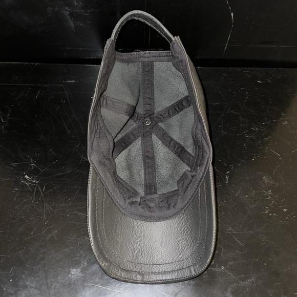 Vintage Leather Baseball Cap - Picture 2 of 3